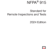 NFPA 915, STANDARD FOR REMOTE INSPECTIONS PDF